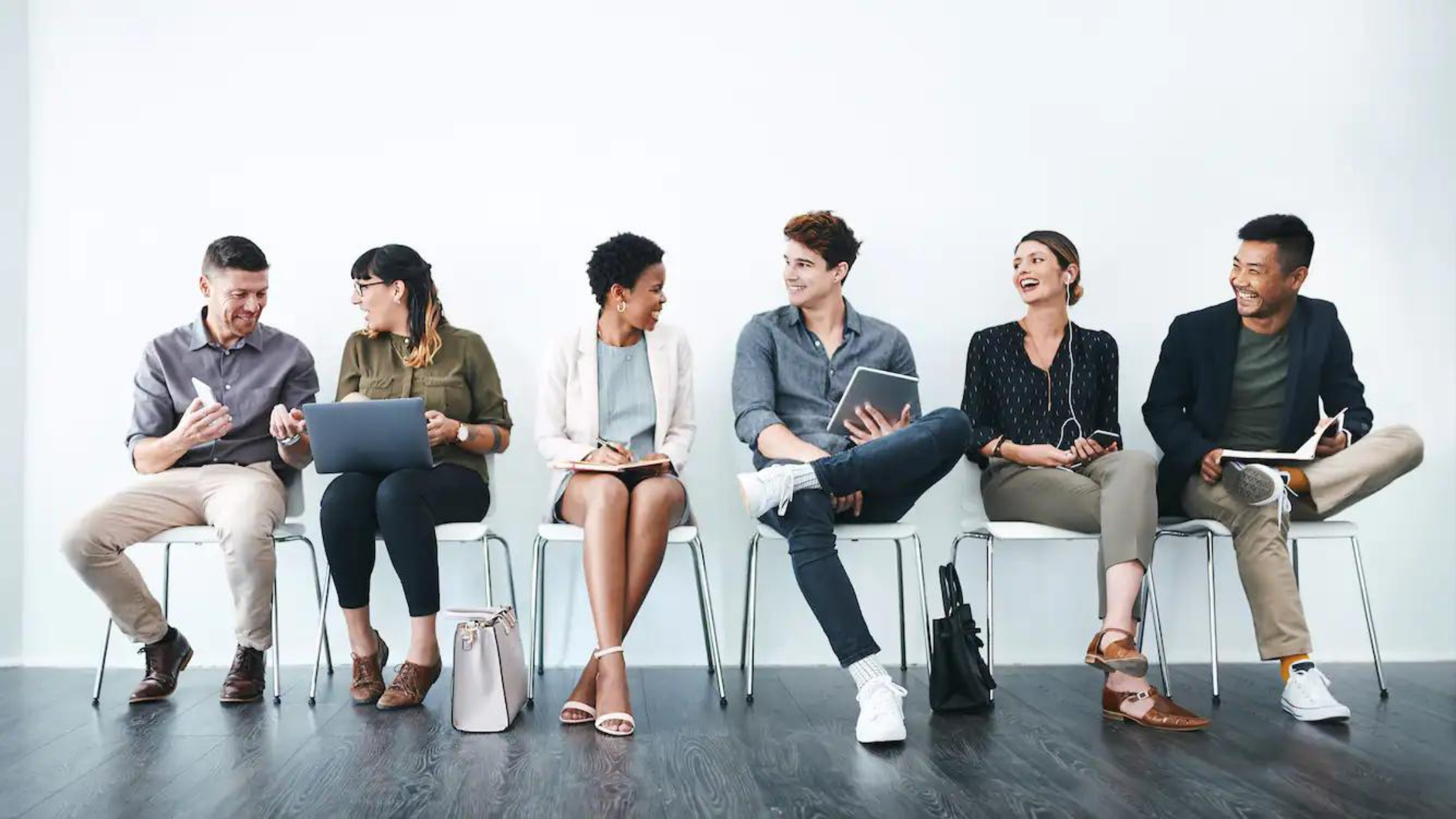A group of diverse young people