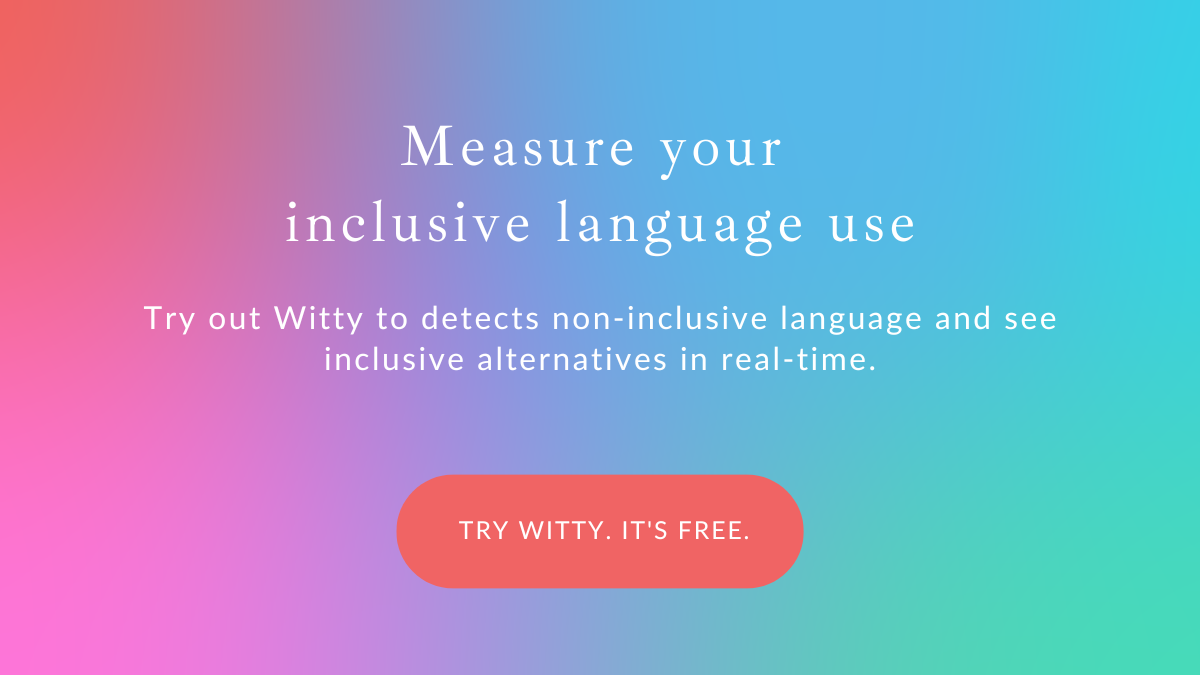 Is Inclusive Language a New Greenwashing?