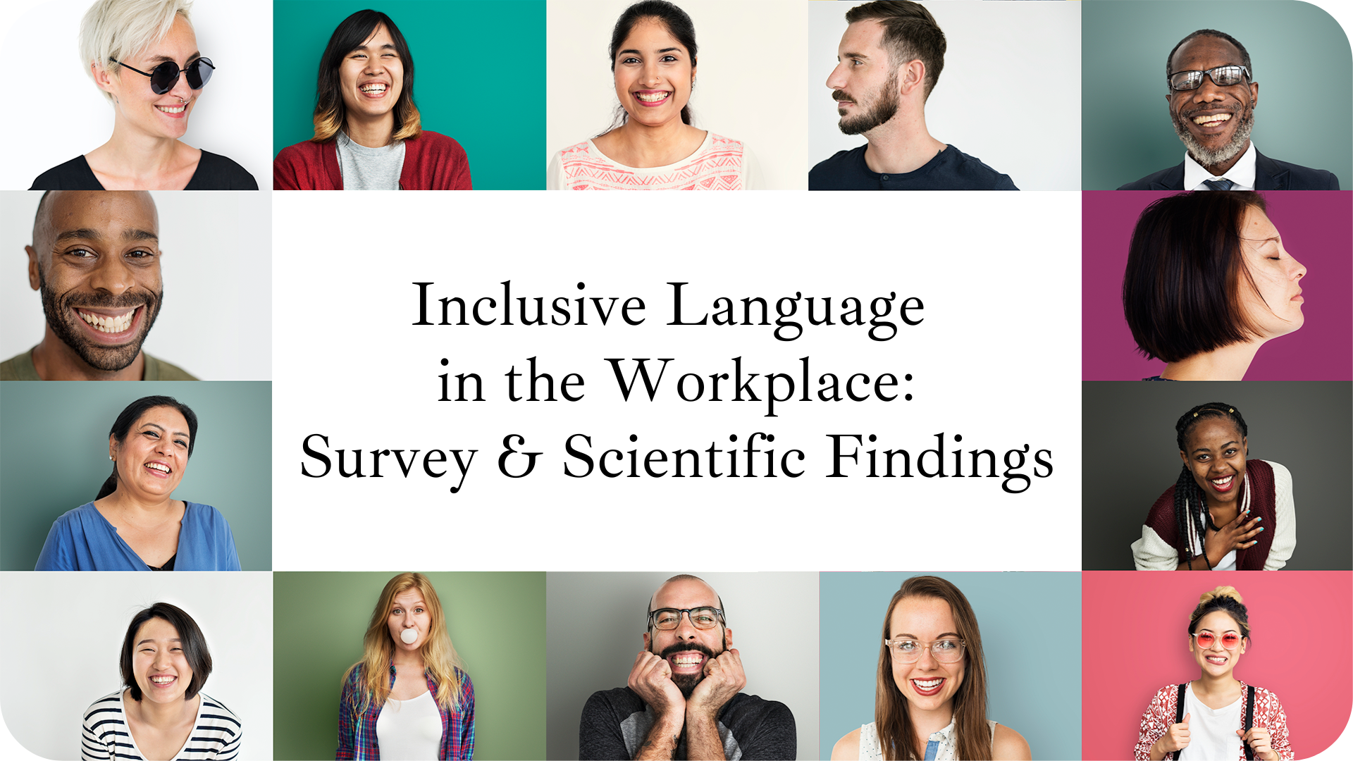 Inclusive Language in the Workplace