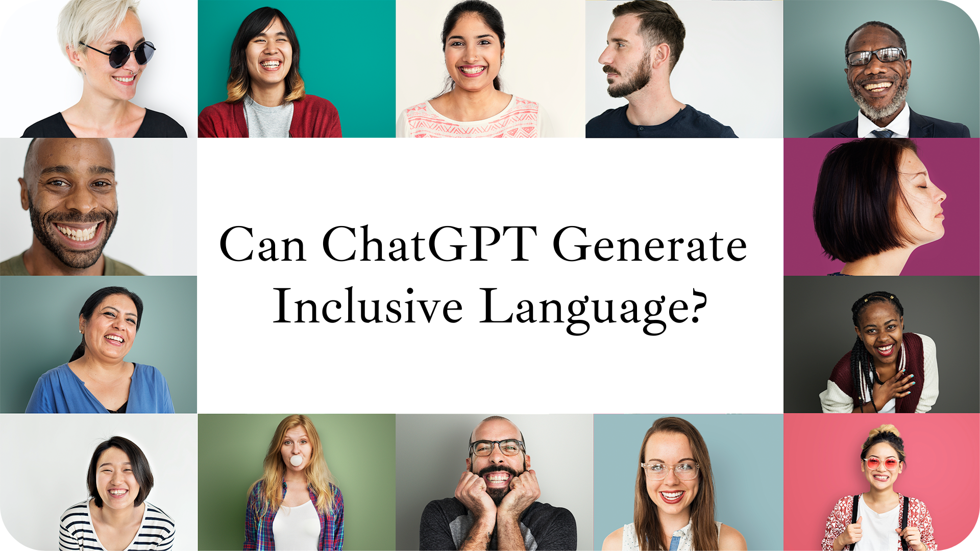 Is ChatGPT Able to Generate Inclusive Language